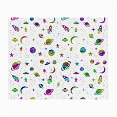 Space pattern Small Glasses Cloth (2-Side)