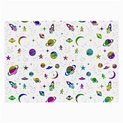 Space Pattern Large Glasses Cloth (2-side)