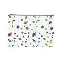 Space pattern Cosmetic Bag (Large) 