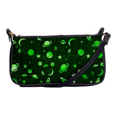 Space Pattern Shoulder Clutch Bags by ValentinaDesign