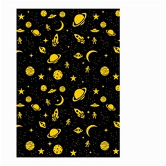 Space Pattern Small Garden Flag (two Sides) by ValentinaDesign