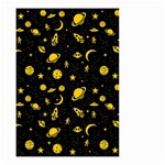 Space pattern Small Garden Flag (Two Sides) Front