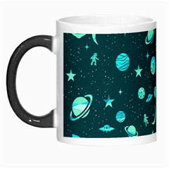 Space Pattern Morph Mugs by ValentinaDesign