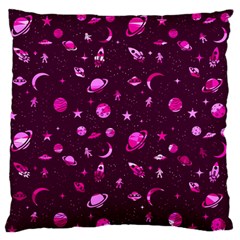 Space Pattern Standard Flano Cushion Case (one Side) by ValentinaDesign