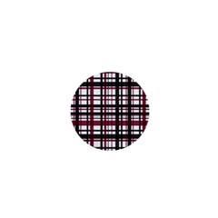 Plaid Pattern 1  Mini Magnets by ValentinaDesign