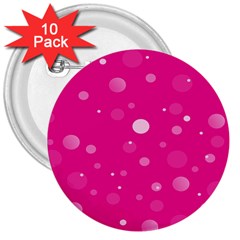 Decorative Dots Pattern 3  Buttons (10 Pack)  by ValentinaDesign