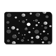 Decorative Dots Pattern Small Doormat  by ValentinaDesign