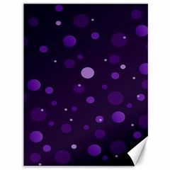 Decorative Dots Pattern Canvas 36  X 48   by ValentinaDesign