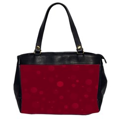 Decorative Dots Pattern Office Handbags (2 Sides)  by ValentinaDesign
