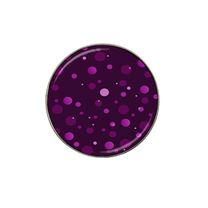 Decorative dots pattern Hat Clip Ball Marker