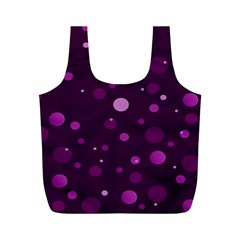 Decorative Dots Pattern Full Print Recycle Bags (m)  by ValentinaDesign