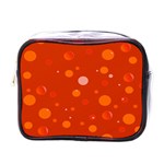 Decorative dots pattern Mini Toiletries Bags Front