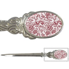 Transparent Lace With Flowers Decoration Letter Openers