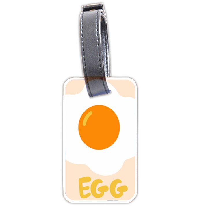 Egg Eating Chicken Omelette Food Luggage Tags (Two Sides)