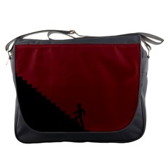 Walking Stairs Steps Person Step Messenger Bags