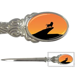 Lion Sunset Wildlife Animals King Letter Openers