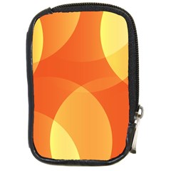 Abstract Orange Yellow Red Color Compact Camera Cases by Nexatart