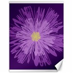 Purple Flower Floral Purple Flowers Canvas 18  x 24   17.8 x23.08  Canvas - 1