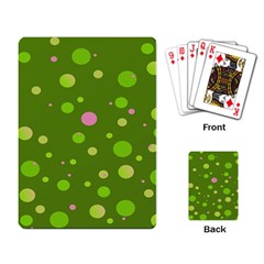 Decorative Dots Pattern Playing Card by ValentinaDesign