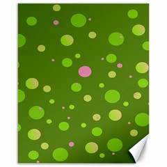 Decorative Dots Pattern Canvas 16  X 20   by ValentinaDesign