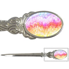 Rainbow Pontilism Background Letter Openers by Nexatart