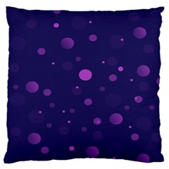 Decorative Dots Pattern Standard Flano Cushion Case (one Side) by ValentinaDesign