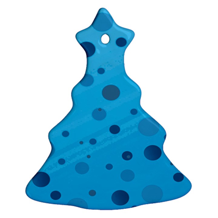 Decorative dots pattern Ornament (Christmas Tree) 