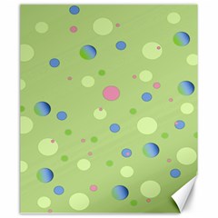 Decorative Dots Pattern Canvas 20  X 24   by ValentinaDesign