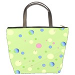 Decorative dots pattern Bucket Bags Back