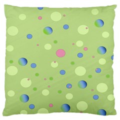 Decorative Dots Pattern Standard Flano Cushion Case (two Sides) by ValentinaDesign