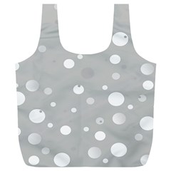 Decorative Dots Pattern Full Print Recycle Bags (l) 
