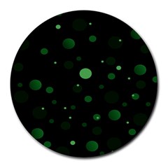 Decorative dots pattern Round Mousepads