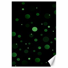 Decorative dots pattern Canvas 20  x 30  