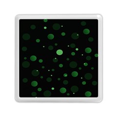 Decorative dots pattern Memory Card Reader (Square) 