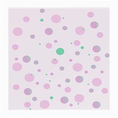 Decorative Dots Pattern Medium Glasses Cloth (2-side) by ValentinaDesign