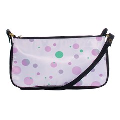 Decorative Dots Pattern Shoulder Clutch Bags by ValentinaDesign