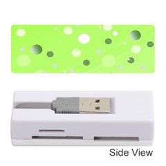 Decorative Dots Pattern Memory Card Reader (stick)  by ValentinaDesign