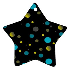 Decorative Dots Pattern Ornament (star) by ValentinaDesign