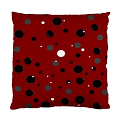 Decorative Dots Pattern Standard Cushion Case (one Side) by ValentinaDesign