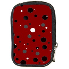 Decorative Dots Pattern Compact Camera Cases by ValentinaDesign
