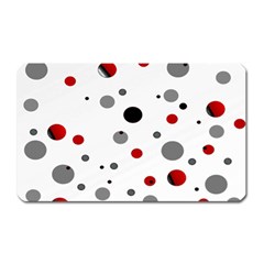 Decorative dots pattern Magnet (Rectangular)