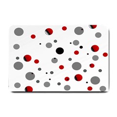 Decorative dots pattern Small Doormat 