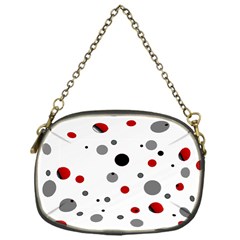 Decorative dots pattern Chain Purses (One Side) 