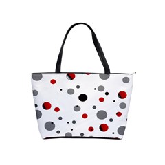 Decorative dots pattern Shoulder Handbags