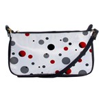 Decorative dots pattern Shoulder Clutch Bags Front