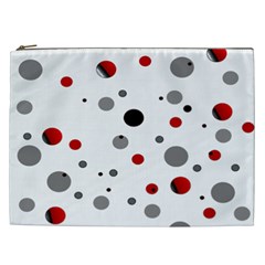 Decorative dots pattern Cosmetic Bag (XXL) 