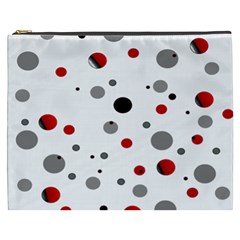 Decorative dots pattern Cosmetic Bag (XXXL) 