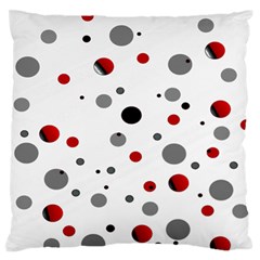 Decorative Dots Pattern Standard Flano Cushion Case (one Side) by ValentinaDesign