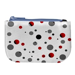 Decorative dots pattern Large Coin Purse