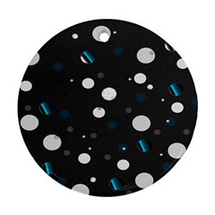 Decorative dots pattern Ornament (Round)